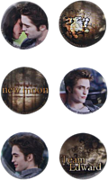 Twilight - New Moon - Edward Second Pin Set of 5