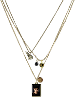 Twilight - New Moon - Jacob Triple Charm Necklace