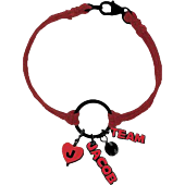 Twilight Saga: Eclipse - Jewellery Charm Bracelet Circle Cord Team Jacob