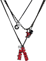 Twilight - Eclipse - Team Jacob Triple Charm Necklace