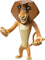 Madagascar - Alex 6" Bendable Figure