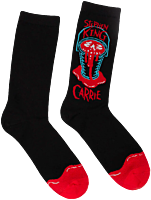 Carrie - Carrie by Stephen King Unisex Socks (Large)