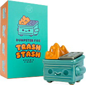 100% Soft - Dumpster Fire Trash Stash 3.5" Ceramic Figure