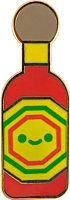 100% Soft - Lil’ Cholula Enamel Pin