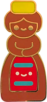100% Soft - Lil’ Butterworth Enamel Pin