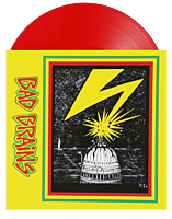 Bad Brains - Bad Brains LP Vinyl Record (Indie Exclusive Transparent Red Coloured Vinyl)