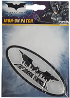 Batman: The Dark Knight - Logo with City Silhouette Iron on Patch