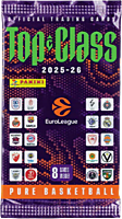 EuroLeague Basketball - 2025/26 Panini Top Class Basketball Trading Cards Fat Pack (24 Cards)