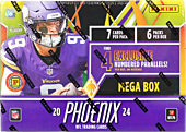 NFL Football - 2024/25 Panini Phoenix Football Trading Cards Mega International Hobby Box (Display of 6)