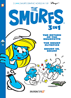 The Smurfs - 3‑in‑1 Volume 04 Paperback Book
