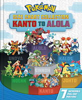 Pokemon - Size Chart Collection: Kanto to Alola Hardcover Book