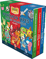 Pokemon Primers - Pokemon Types Volume 01 Grass, Fire, and Water Board Book Box Set Collection