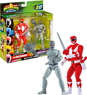 Mighty Morphin Power Rangers: Re-Ignition - Auto Morphin Red Ranger vs. Putty Patroller Battle Pack 5" Action Figure 2-Pack