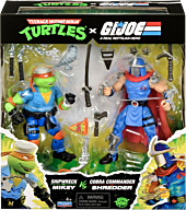 Teenage Mutant Ninja Turtles x G.I. Joe - Michelangelo as Shipwreck vs. Shredder as Cobra Commander 4.5
