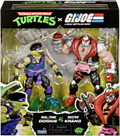 Teenage Mutant Ninja Turtles x G.I. Joe - Donatello as Dial-Tone vs. Krang as Destro 4.5