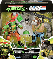 Teenage Mutant Ninja Turtles x G.I. Joe - Raphael as Roadblock vs. Rocksteady as Buzzer 4.5