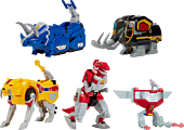 Mighty Morphin Power Rangers: Re-Ignition - Combinable Dinozord (Megazord Build-A-Figure) Action Figure Bundle (Set of 5)
