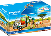 Playmobil: Family Fun - Zoo Vet with Medical Cart Playset (70346)