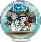 Peanuts - Snoopy Snow Drift Wooden Theater Construction Craft Set (23 Pieces)