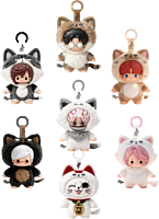 Dan Da Dan - Meow Mission Blind Box Vinyl Plush Keychain (Display of 6)