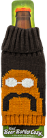 Porn ‘Stache Knit Beer Bottle Cozy | Popcultcha