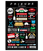 Friends - Infographic Poster