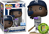 MLB Baseball - Jazz Chisholm Jr. New York Yankees Pop! Vinyl Figure in Acrylic Pop! Protector (Popcultcha Exclusive)