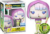 Cyberpunk: Edgerunners - Lucy in Hoodie Pop! Vinyl Figure in Acrylic Pop! Protector (Popcultcha Exclusive)
