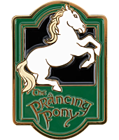The Lord of the Rings - The Prancing Pony Enamel Magnet