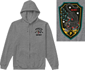 Call of Duty - Call of Duty x Primitive Black Jaguar Athletic Heather Sweatshirt Hoodie