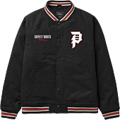 Guns N' Roses - Guns N' Roses x Primitive Cross Black Varsity Jacket