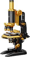 Pantasy - 19th Century Microscope Retro Collection Building Block Construction Set (1107 Pieces)