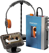 Pantasy - Cassette Player Retro Series Building Block Construction Set (569 Pieces)