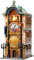 Pantasy - Prague Astronomical Clock Retro Collection Building Block Construction Set (2441 Pieces)
