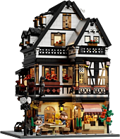 Pantasy - Bavarian Tavern Retro Series Building Block Construction Set (3246 Pieces)