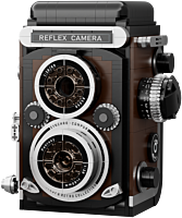 Pantasy - Twin Lens Reflex Camera Retro Collection Building Block Construction Set (793 Pieces)