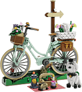 Pantasy - Spring Picnic Bicycle Seasons Series Building Block Construction Set (1079 Pieces)