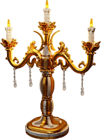 Pantasy - Candle Holder Retro Series Building Block Construction Set (593 Pieces)