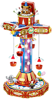 Pantasy - Circus Paradrop Retro Collection Building Block Construction Set (1680 Pieces)