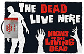 Night of the Living Dead - The Dead Live Here Doormat