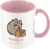 Pusheen - Breakfast (For Dinner) Coloured Ceramic Mug