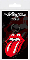 The Rolling Stones - Tongue and Lips Logo Rubber Keychain