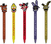 Five Nights at Freddy's - Erasable Blue Ink Gel Pen (Lucky Dip)