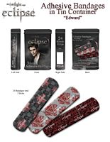 Twilight - Eclipse - Edward Adhesive Bandages in Tin