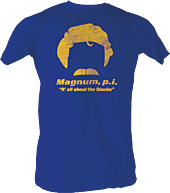 Magnum PI - Stache Male T-Shirt 1