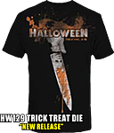 Halloween - Trick Or Treat.. Or Die Black Male T-Shirt 1