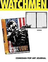 Watchmen - The Comedian Spiral-Bound &#39Pop Art&#39 Journal