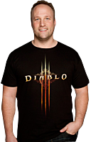 Diablo 3 - Logo Black Male T-Shirt (Regular) 1
