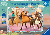 Spirit Riding Free - Lucky and her Friends XXL 100 Piece Jigsaw Puzzle
