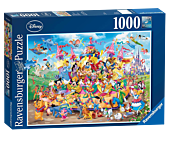Disney - Carnival Characters 1000 Piece Jigsaw Puzzle